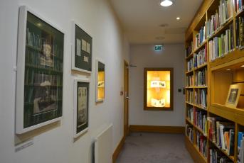 Henry Moore Institute library Onslow display